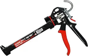 Red Devil 3989 9" Extreme Duty Caulk Gun - Hand Caulking Gun - Thrust Ratio 26:1,Black