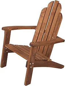 Maxim Childs Adirondack Chair. Kids Outdoor Wood Patio Furniture for Backyard, Lawn & Deck