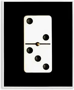 Domino Game Minimal, 16 x 20 Inch Framed Gicle Print