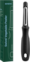 Beneno Premium Swivel Vegetable Peeler, Smooth Peeling Potato Peeler, Black