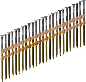 CRAFTSMAN Nails, 21 Round Head Nail Project Pack, 500-Count, 21 Degree, Ring Shank, Smooth Shank (CMRH21PP)