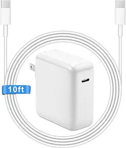 Mac Book Pro Air Charger with 10FT Extra Long Type C Charging Cable