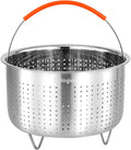 Steamer Basket for Instant Pot, Stainless Steel Vegetable Steamer Basket Insert for Pots (6qt)