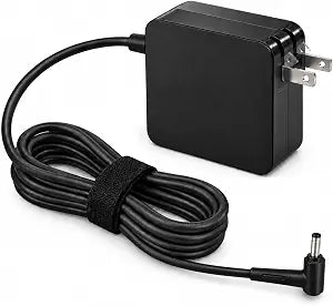 65W Laptop Charger for Lenovo IdeaPad 3 1 5, Slim 3, S145 S340, 330 330S, Flex 5, V15, 20V 3.25A AC Adapter with 4.0 x 1.7mm Round Tip and Foldable Plug