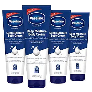 Vaseline Intensive Care��� Body Cream Deep Moisture for Dry Skin 9oz 4ct
