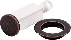 Moen 10709ORB Bathroom Sink Drain Plug & Seat, Oil Rubbed Bronze