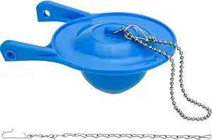 Toilet Flapper Replacement for Gerber, 3 inch Toilet Stopper Kit for Gerber 99-788 with 2 Toilet Handle Chains Fits 3 inch Toilet Flush Valve, Water Saving, Easy to Install