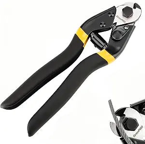 GRENPRO Cable Cutter, 7.5" Heavy Duty, Chrome Vanadium, Wire Rope & Cable