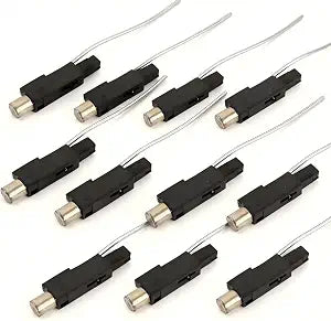 10Pcs Piezoelectric Igniter Replacement Kit, Universal Electronic Igniter with Copper Contacts for Gas Stove, Oven, Grill, Heater, Fireplace, Water Heater & Spray Gun  Spark Generator Repair Part