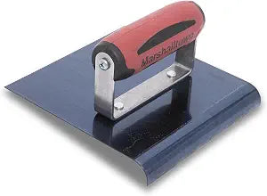 MARSHALLTOWN Blue Steel Straight End Edger, 6 x 6 Inch, Assembled in USA