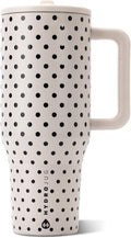 HydroJug Traveler 32oz, Insulated Water Bottle with Handle, French Vanilla