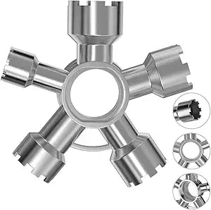 Upgraded Heavy-duty Metal 10-in-1 Faucet Aerator Removal Tool Kit