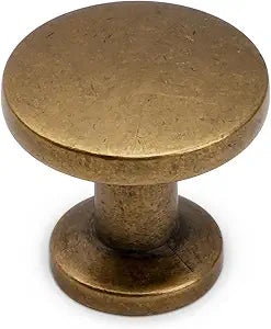 10 Pack Cabinet Knobs Antique Brass Kitchen Cabinet Knobs Zinc Alloy Drawer Pulls Solid Cabinet Hardware