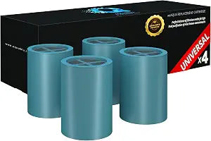 weAQUA Shower Filter Replacement Cartridge 4-Pack  Fits Standard Housings