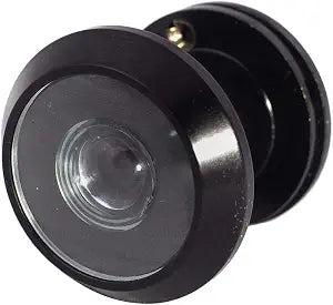 Door Viewer for Narrow Panel Doors - Peephole (Black - Oil Rubbed Bronze) 5/8", 7/8" Panel Thickness