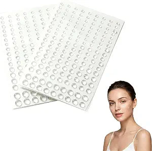 2 Sheets Clear Dewdrop Water Droplets Sticker Self-Adhesive Round Dew Drop Simulation Resin Water Shape Beads for DIY Scrapbooking Crafts Card Making Face Decor Accessories, BPY27854