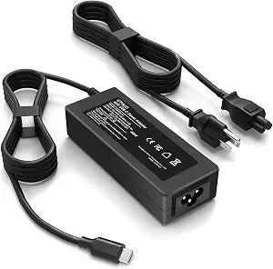 45W USB C Laptop Charger, Chromebook Charger for HP Lenovo Dell Acer ASUS