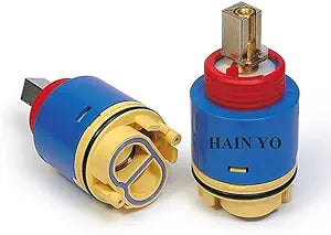 T and T TandT 40mm Ceramic Pressure Balance Cartridge JH02BJ HL-40 Blue, Red