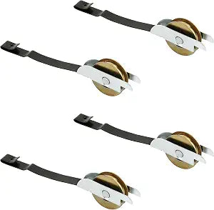 4 Pack Sliding Screen Door Tension Spring Fits for Columbia and Uni-Fit Doors, Replaces B 649 and B 704 Used on Both Top and Bottom, 1" Concaved Steel Ball Bearing