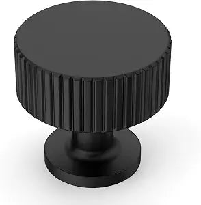 Amerdeco 10 Pack Matte Black Cabinet Knobs