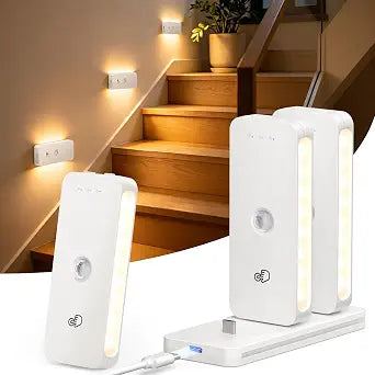 SoulBay Rechargeable Motion Sensor Night Light, Indoor Wall Sconce