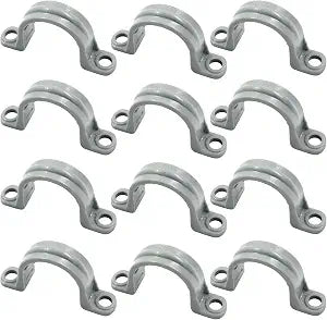 Bonsicoky 3/4 Inch PVC Pipe Straps, 12 Pcs