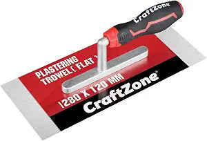 Concrete Trowel, 11" x 5" Flat Finishing Trowel, High Carbon Steel Blade with Soft Grip Handle, Concrete Cement Plaster Drywall Masonry Tile Construction Hand Tools