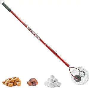 GARDEN WEASEL Medium Nut Gatherer Roller for Pecans Golf Balls Hickory Nuts