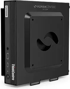 HumanCentric VESA Mount for Lenovo ThinkCentre Tiny - Behind Monitor
