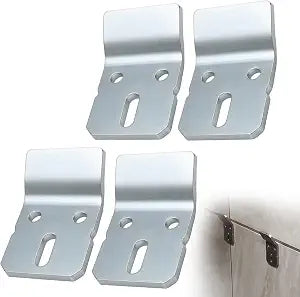 4 Pack Hook Kit Compatible with Kohler 1224196 Wall Mount Sink Bracket