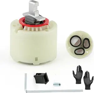 for American Standard 023529-0070A/H Shower Faucet Cartridge47 MM with Seals Ceramic Shower Faucet Cartridge Replacement Single Handle Bathroom Tub/Shower Accessories