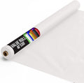 Exquisite Basic White Plastic Table Cover Roll 40" x 300'