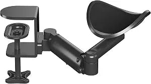 BONTEC Adjustable Arm Rest for Desk, 360 Rotating & Extendable, Aluminum