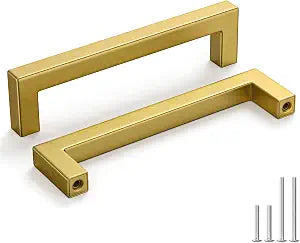 homdiy 30 Pack 5 Inch Gold Cabinet Handles Gold Kitchen Cabinet Handles