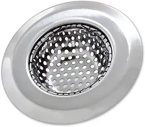 Huntonry Bathtub Drain Strainer - 2.79 Inch Hair Catcher, Stainless Steel Shower Drain Cover, Bathroom Sink Strainer Filter Basket, Tub Drain Strainer, Hair Stopper
