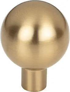 Top Knobs Brookline 1 1/8" Length Round Cabinet Knob Honey Bronze TK762HB