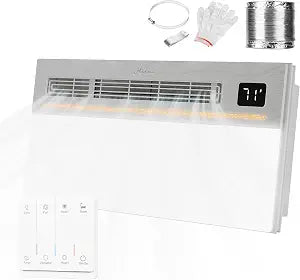 Hawkrown 4 in 1 Bathroom Exhaust Fan with Light and Heater, 1900W Bathroom Heater Fan Light Combo, 180 CFM 1.0 Sone Ceiling Fan Remote Control Heater, Ventilation for Home, Bath, Hotel (Style 1)