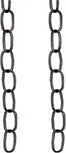 Aspen Creative 21101-2A 36" Decorative Light Fixture Chain in Oil Rubbed Bronze, 2 Pack