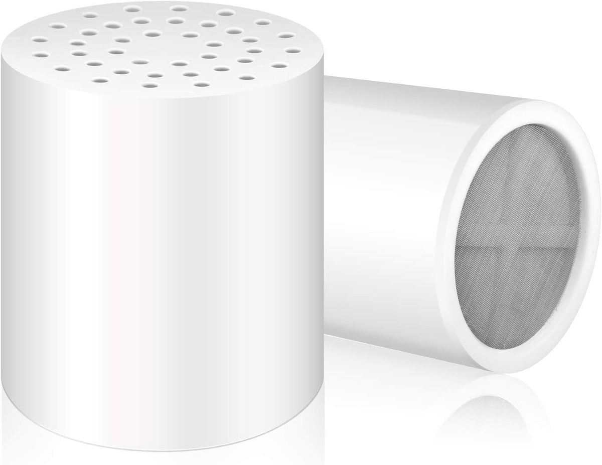 FEELSO 2 Pack 15 Stages Replacement Shower Filter for Hard Water