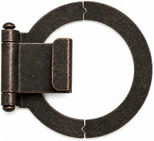 Home Security Door Lock, Door Reinforcement Latch, Stop Lock Picking & Lock Bumping, for in-Swing and Out-Swing Doors, No Drilling (Oil Rubbed Bronze)