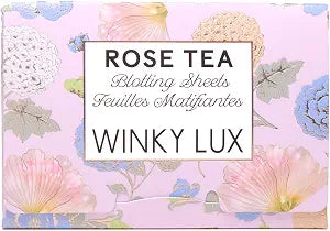 WINKY LUX Rose Tea Oil Blotting Sheets - Absorb Oil & Reduce Shine