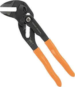 Klein Tools D5317 Compact Plier Wrench, High Leverage Multi-Use Adjustable Plier Wrench with Smooth Jaws, 7-Inch