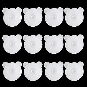 12 Sets Duvet Comforter Clips, Duvet Donut Holder Fastener Sets, Comforter Grippers to Keep Duvet Corner in Place