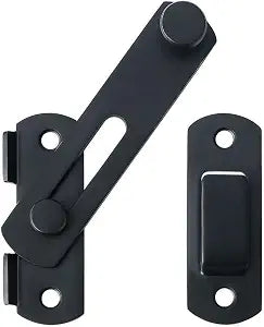 Alise 4 inch Black SUS304 Stainless Steel Gate Latches for Barn Door