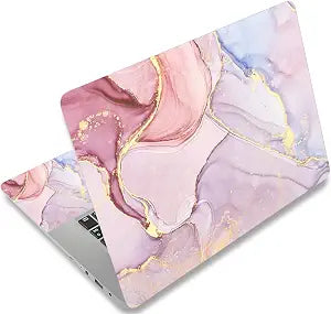17 17.3 Inches Laptop Skin Sticker Netbook Skin Sticker Personalized Reusable Notebook PC Art Protector Cover Case by AORTDES (Colorful Marble)