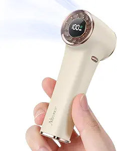 Mini Handheld Fan, 3.4 Oz Lightweight Rechargeable Portable Fan for Girl