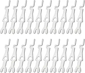 20Pcs 55500-PRT Fork Type Key for Locking Electrical Switches