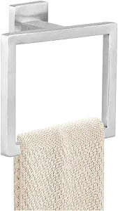 JOPOFI Towel Ring - Hand Towel Holder for Bathroom - Brushed Nickel