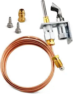 Q314A4586 Pilot Burner with Thermocouple Assembly Fit for Honeywell