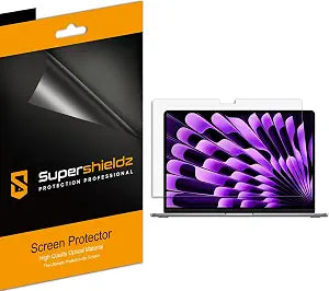 Supershieldz (3 Pack) Anti-Glare (Matte) Screen Protector Designed for Macbook Air 15 inch (M5/M4/M3/M2 Chip, 2023-2026)